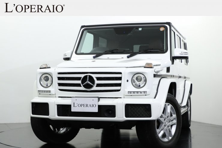 メルセデスベンツ Gクラスロング G350d 最終モデル 茶革