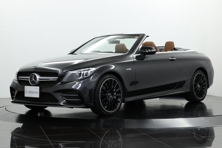 AMG Cクラス C43 Cabriolet 4Matic 後期モデル サドルブラウンレザー