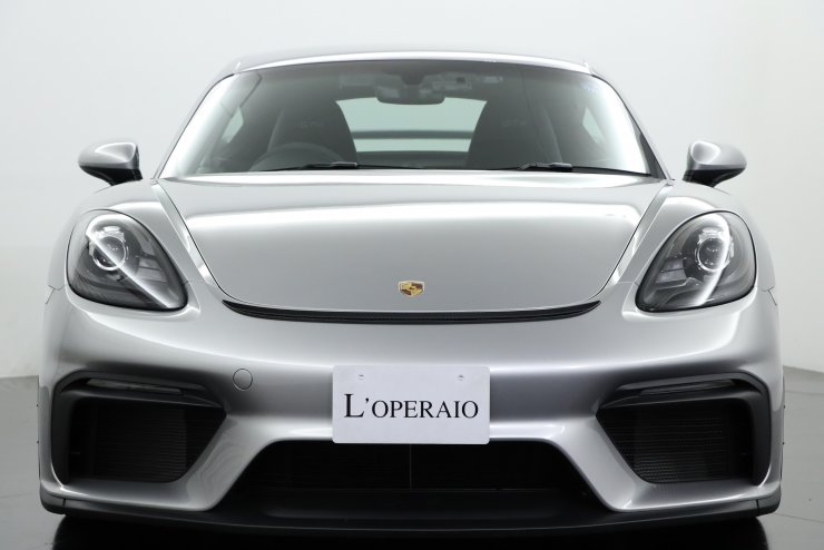 ポルシェ 718 Cayman GT4 6MT ChronoPKG ブラックレザー×レース