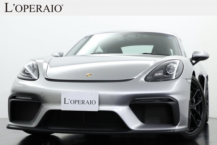ポルシェ 718 Cayman GT4 6MT ChronoPKG ブラックレザー×レース
