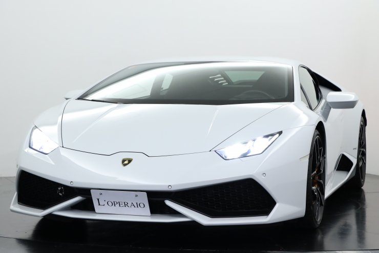 ランボルギーニ ウラカン LP610-4 ガラスエンジンカバー フロント