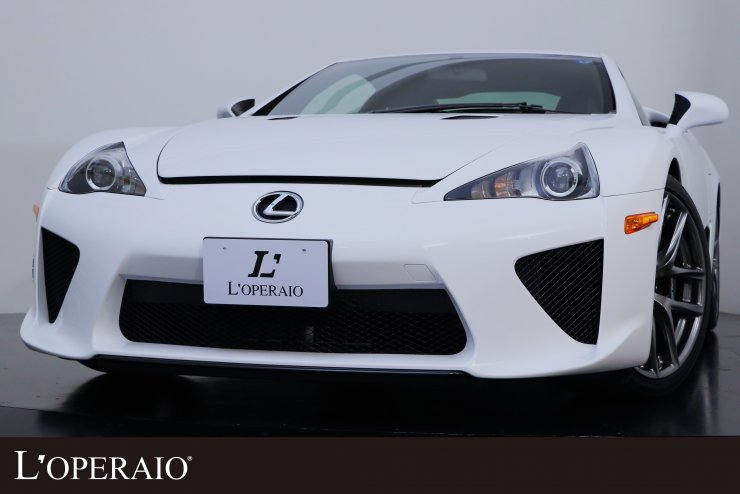 レクサス Lfa Special Stock 世界限定500台 国内台数0台 正規ディーラー車 ブラックレザー カーボンブレーキ ホワイトステアリング シリアルno 038 中古車