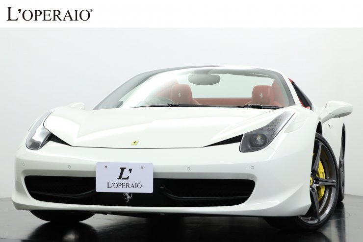 フェラーリ 458 Spider F1 DCT 希少右ハンドル 正規ディーラー車 20