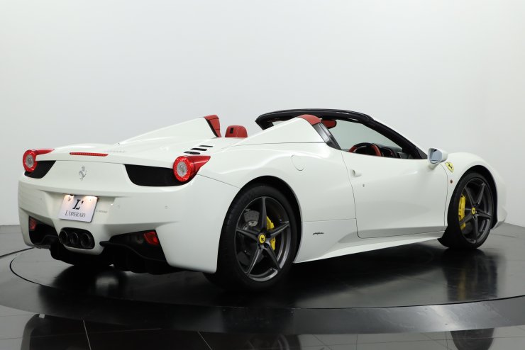 フェラーリ 458 Spider F1 DCT 希少右ハンドル 正規ディーラー車 20
