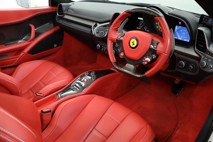 フェラーリ 458 Spider F1 DCT 希少右ハンドル 正規ディーラー車 20