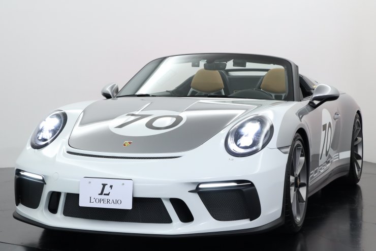 ポルシェ 911(Type991) Speed ster 6MT Heritage Design PKG 世界限定