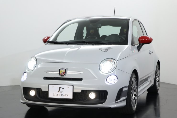 アバルト 500 5MT 左ハンドル ESSEESSE KONIキット レコード