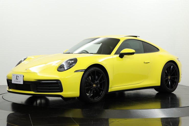 【非売品】ポルシェ カレラ 911 プレート付き ポルシェ 911(992) カレラ S ホワイト (左ハンドル) (ミニカー