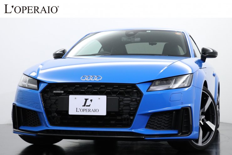 アウディ TTクーペ S line competition 限定200台 黒ハーフ革 純正19