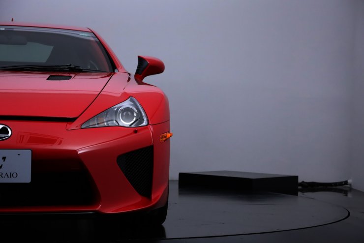 (未使用･未開封品)　キャストビークル レクサス LFA f4u0baa Make Up Co., Ltd. / Lexus LFA 2010