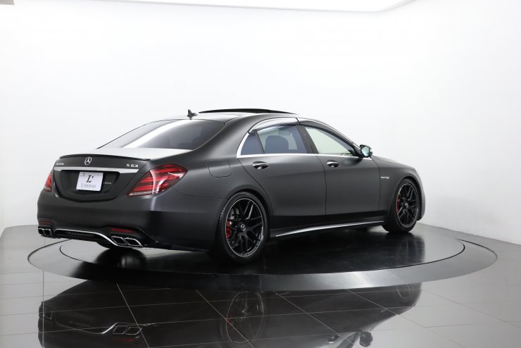 AMG Sクラス S63 4マチック＋ロング 後期 黒革 マットブラック