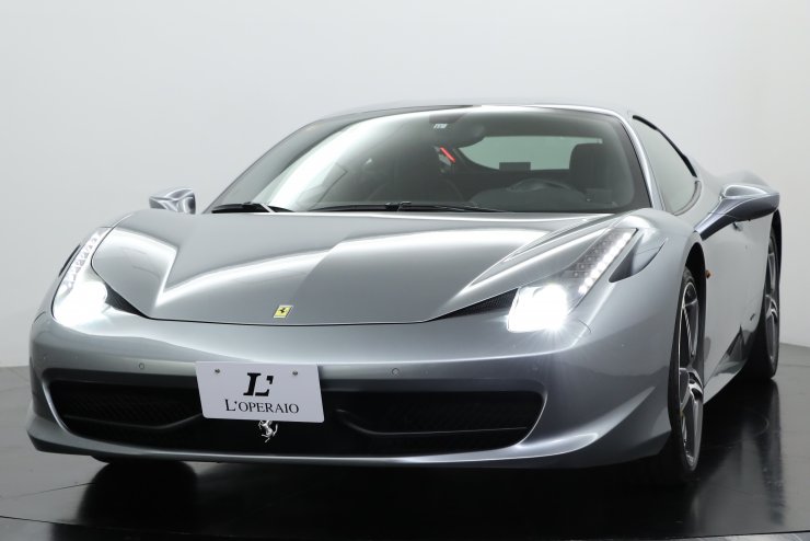 フェラーリ 458 Italia F1 DCT 正規ディーラー車 希少色 カーボン