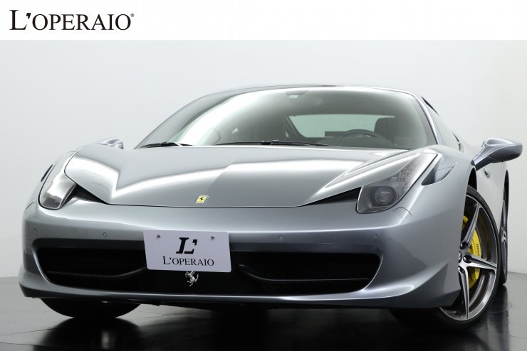 フェラーリ 458 Italia F1 DCT 正規ディーラー車 希少色 カーボン