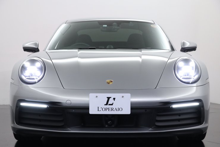 ポルシェ　911 992 メタルカー　ペーパーウェイト　シルバー Yahoo!オークション - ポルシェ911(992) ペーパーウエイトメタル