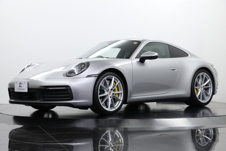 ポルシェ　911 992 メタルカー　ペーパーウェイト　シルバー Yahoo!オークション - ポルシェ911(992) ペーパーウエイトメタル