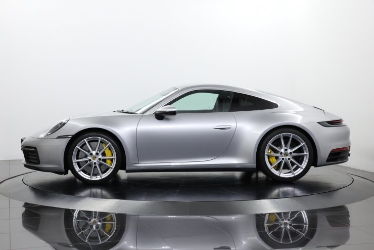 ポルシェ　911 992 メタルカー　ペーパーウェイト　シルバー ポルシェ 911 992 メタルカー ペーパーウェイト シルバー