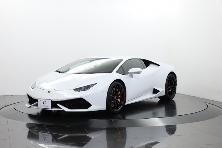 ランボルギーニ ウラカン LP610-4 ガラスエンジンフード