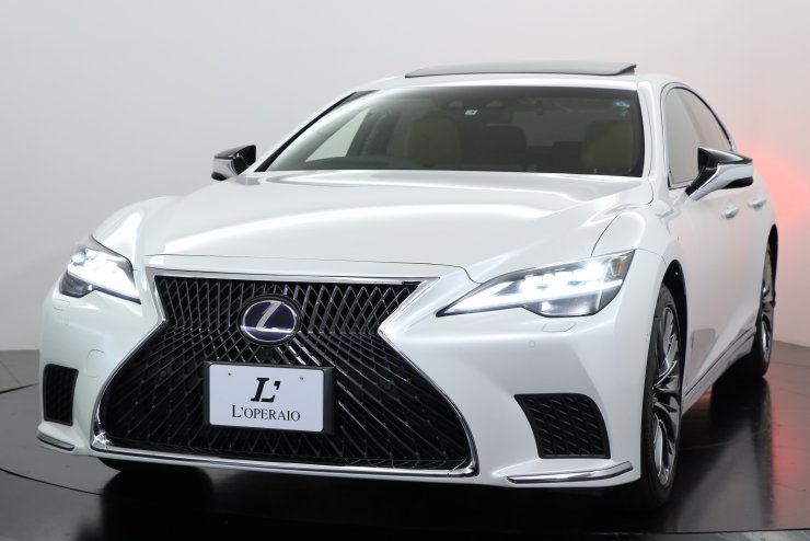 レクサス LS LS500h Iパッケージ AWD 現行モデル ワンオーナー 純正20
