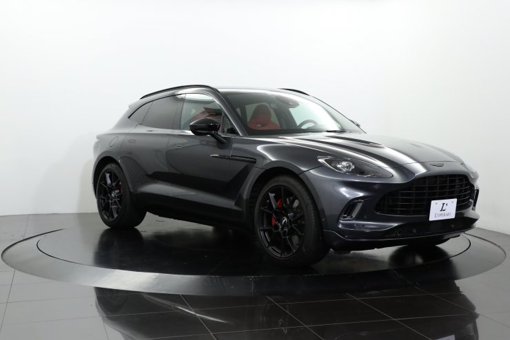 アストンマーティン DBX V8 ワンオーナー 希少左ハンドル 赤革 純正22