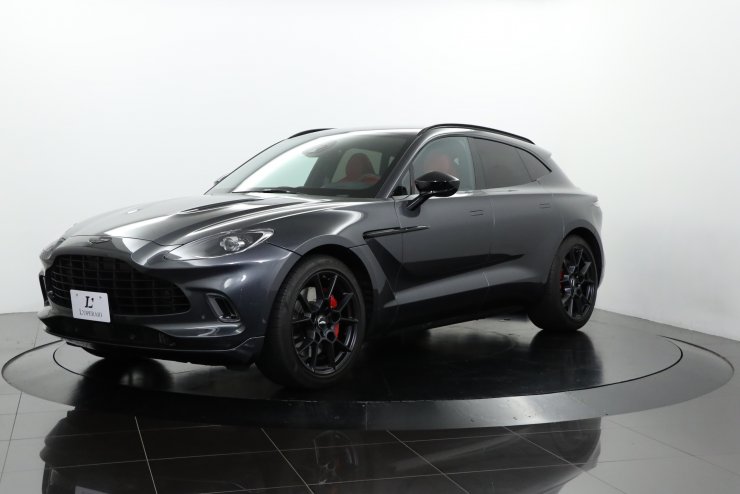 アストンマーティン DBX V8 ワンオーナー 希少左ハンドル 赤革 純正22