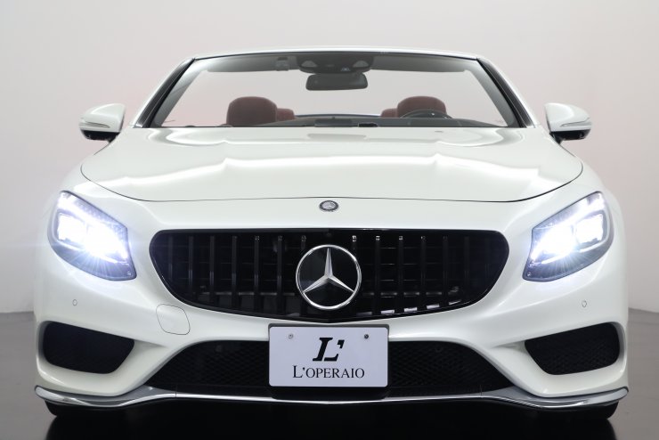 メルセデスベンツ Sクラス S550 Cabriolet 左ハンドル designo