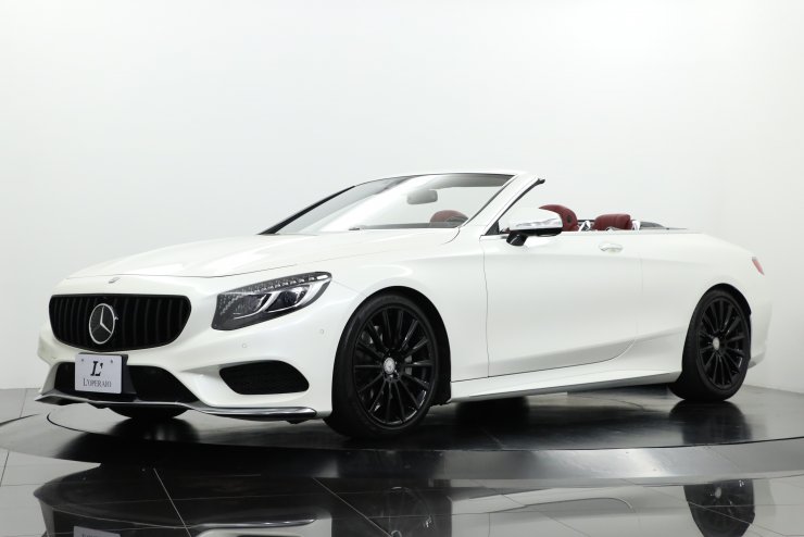 メルセデスベンツ Sクラス S550 Cabriolet 左ハンドル designo