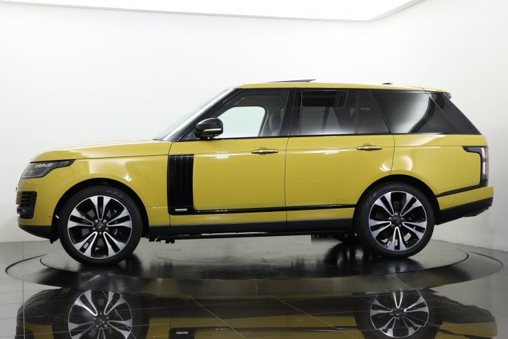 1/10 レンジローバーボディ　美品 ランドローバー レンジローバー フィフティ P525 国内38台限定