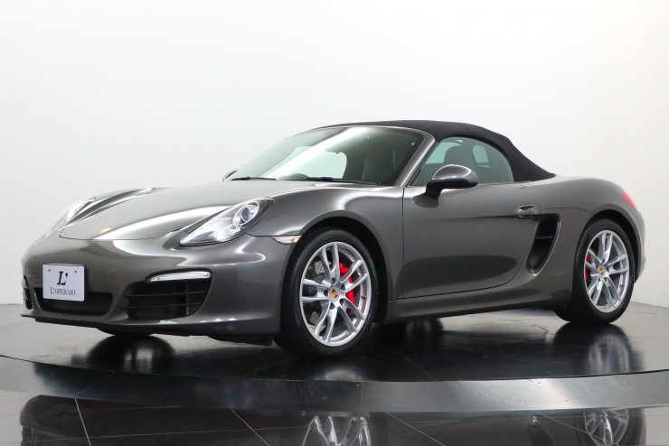 ミニチャンプス 1/18 ポルシェ ボクスターS 981 グレーメタリック Diecast model cars Porsche Boxster 1/18 Minichamps S (981