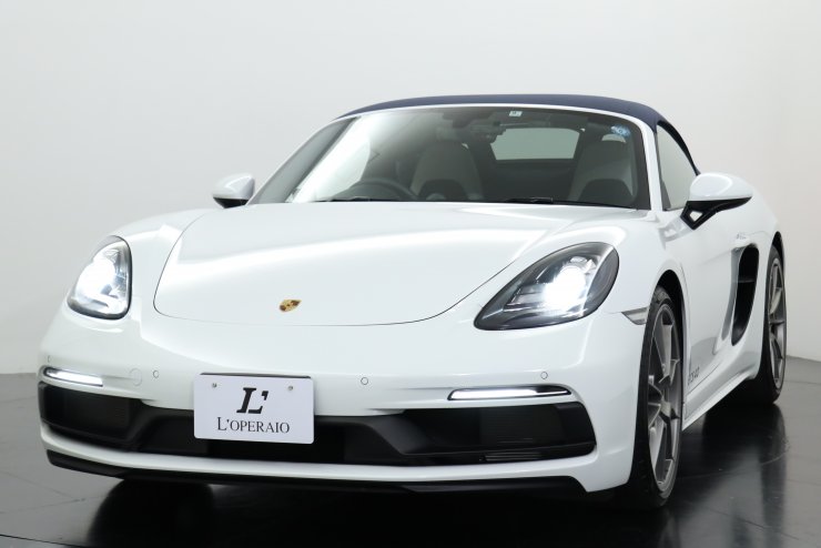 ポルシェ 718 Boxster GTS 4.0 6MT スポーツテックス×レザーインテリア