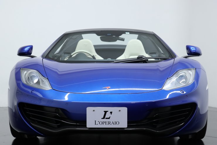 マクラーレン MP4-12C Spider 後期モデル オプションカラー：アズール
