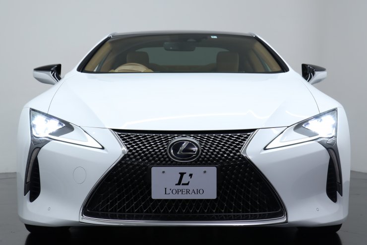 レクサス LC 500h L-Package カラーヘッドアップディスプレイ ガラス