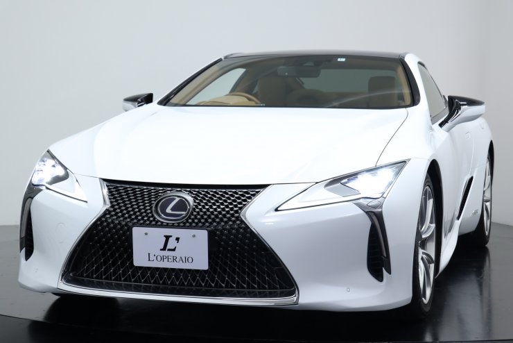 レクサス LC 500h L-Package カラーヘッドアップディスプレイ ガラス