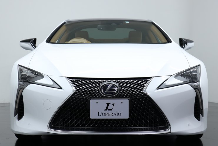 レクサス LC 500h L-Package カラーヘッドアップディスプレイ ガラス