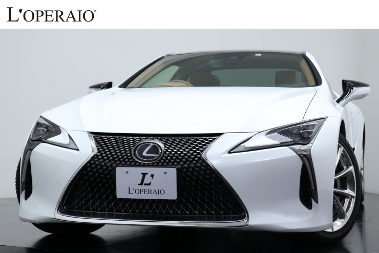 レクサス LC 500h L-Package カラーヘッドアップディスプレイ ガラス