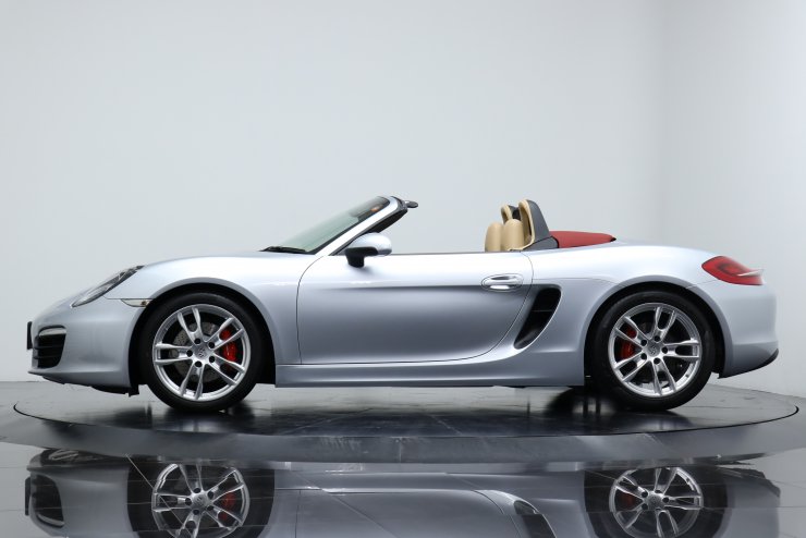 Spark ディーラー品Porsche Boxster e プロトシルバー 新しい営業車くん、入社しました 2004 PORSCHE BOXTER 2700cc