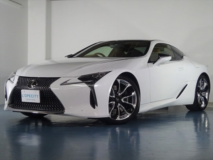 レクサス LC LC 500 Sパッケージ ホワイトノーヴァガラスフレーク