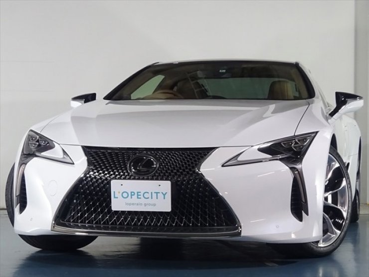 レクサス LC LC 500 Sパッケージ ホワイトノーヴァガラスフレーク