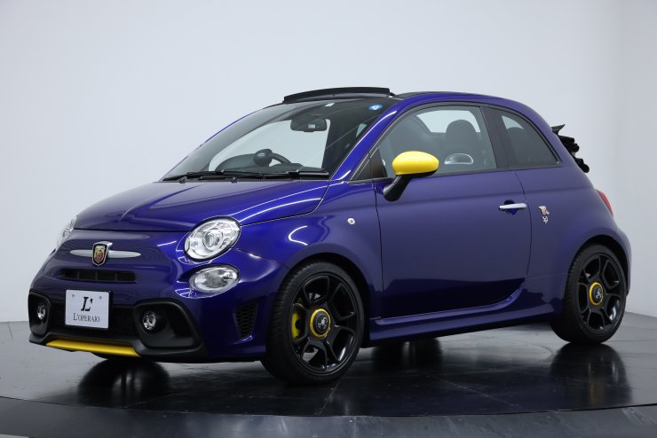 アバルト 595C Pista 5MT 限定車 純正17インチアルミ レコードモンツァ