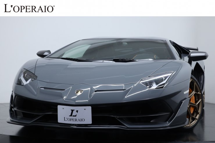 ランボルギーニ アヴェンタドール SVJ 走行800キロ 左H カーボン