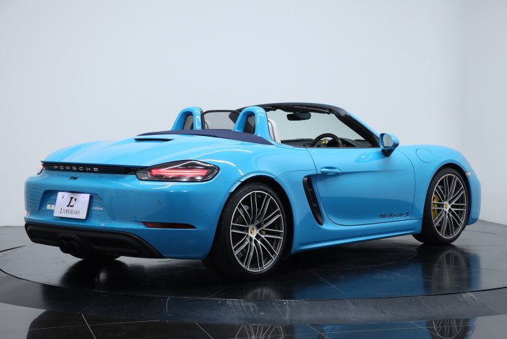 ポルシェ 718 Boxster S PDK ワンオーナー マイアミブルー