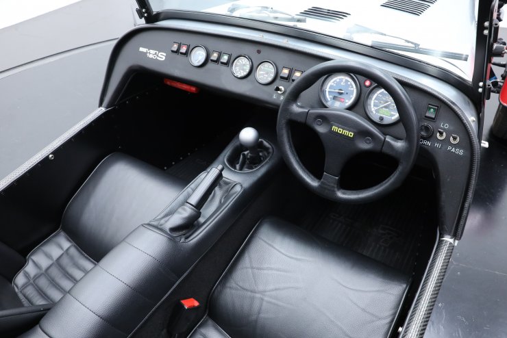ケーターハム　セブン 新品　MOMO ステアリング CATERHAM ケータハム用 ステアリングホイール MOMO(モモ