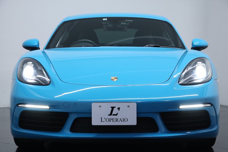 ポルシェ 718 Cayman PDK スペシャルカラー：マイアミブルー Sport