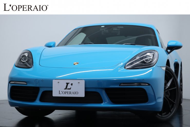 ポルシェ 718 Cayman PDK スペシャルカラー：マイアミブルー Sport