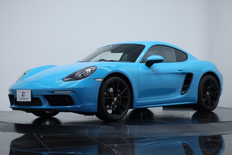 ポルシェ 718 Cayman PDK スペシャルカラー：マイアミブルー Sport