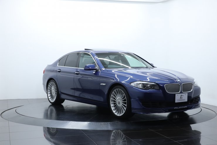 アルピナ B5 BITURBO Limousine 右H アルピナブルー＆シルバーデコ