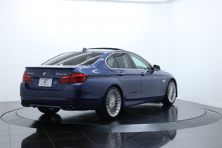 アルピナ B5 BITURBO Limousine 右H アルピナブルー＆シルバーデコ