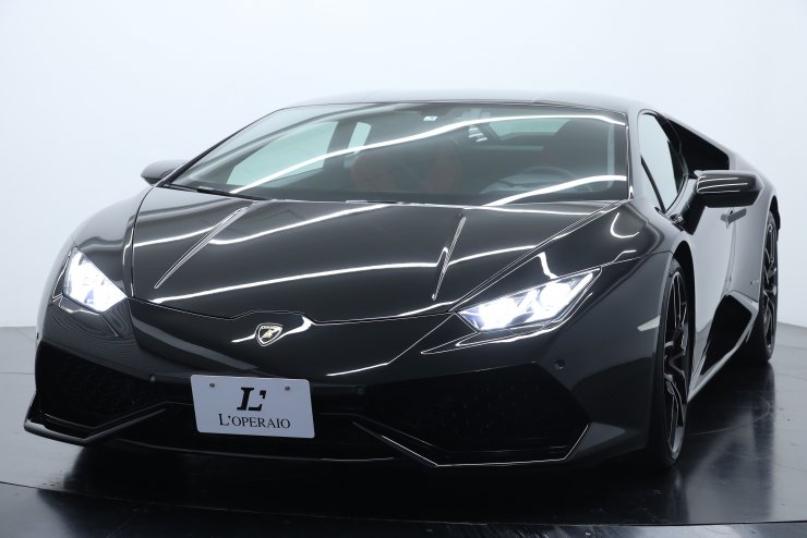 ランボルギーニ ウラカン LP610-4 ガラスエンジンフード カーボン
