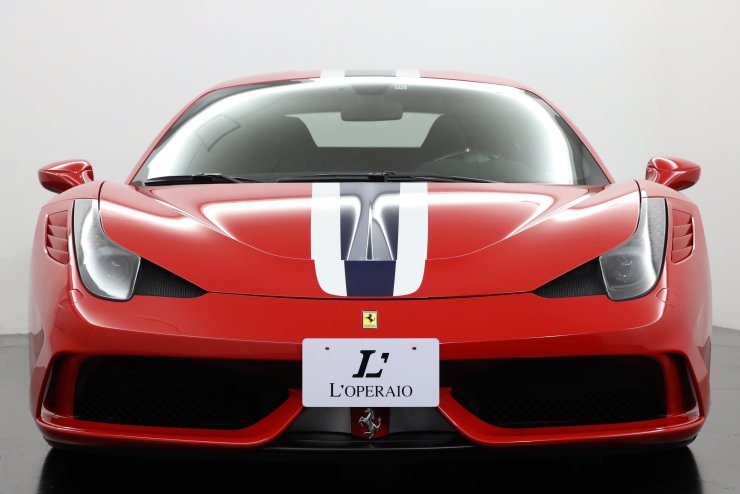 フェラーリ 458 Speciale F1 DCT NARTレーシングストライプ カーボン