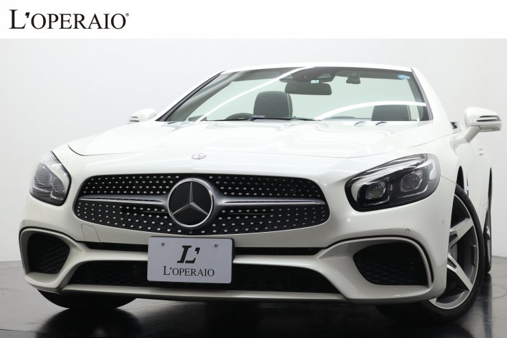 メルセデスベンツ SLクラス SL400 後期モデル ダイヤモンドホワイト