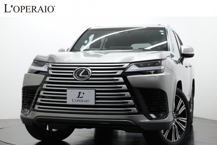 レクサス LX LX600 赤革 純正22インチ鍛造アルミ マーク